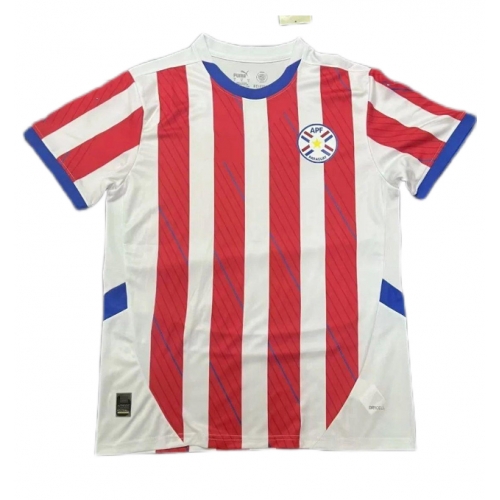 Paraguay Maglia Gara Casa Repliche Copa America 2024 Paraguay Maglia Gara Casa Repliche Copa America 2024